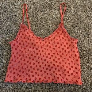 Crop top cami tank top